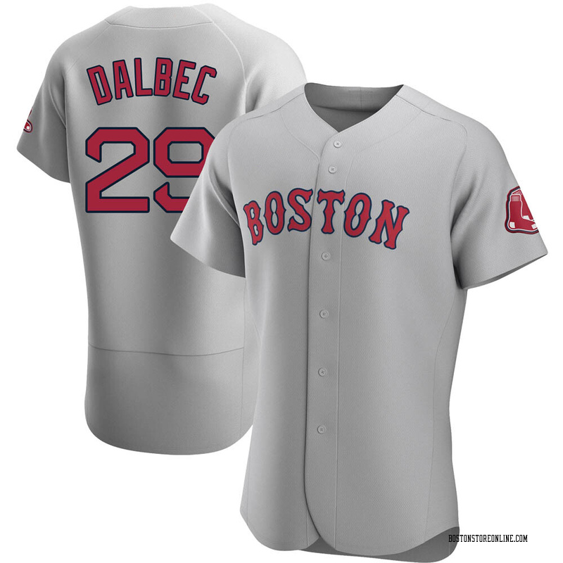 Bobby Dalbec Men's Boston Red Sox Road Jersey - Gray Authentic