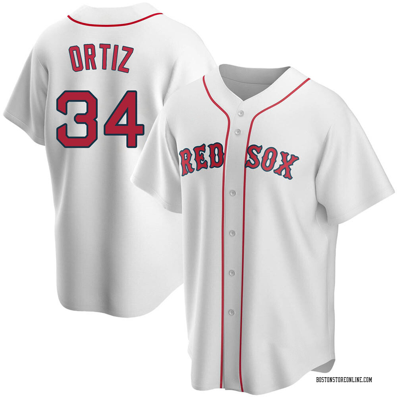 david ortiz jersey number