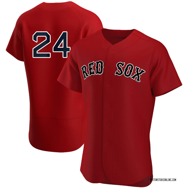 Dwight Evans Men's Boston Red Sox Alternate Team Jersey - Red Authentic