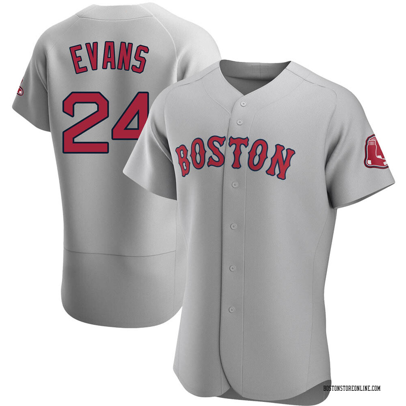 Dwight Evans Men's Boston Red Sox Road Jersey - Gray Authentic