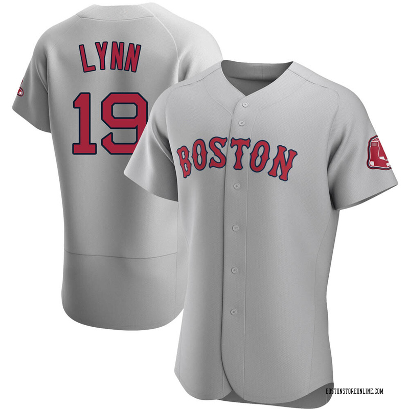 Fred Lynn Men's Boston Red Sox Road Jersey - Gray Authentic