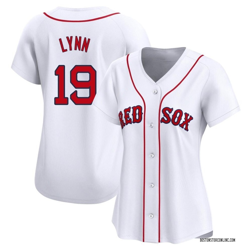 Fred Lynn Women's Boston Red Sox Home Jersey - White Limited