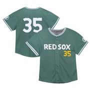 Garrett Crochet Toddler Boston Red Sox 2025 City Connect Jersey - Green Limited