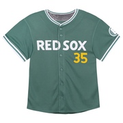Garrett Crochet Toddler Boston Red Sox 2025 City Connect Jersey - Green Limited