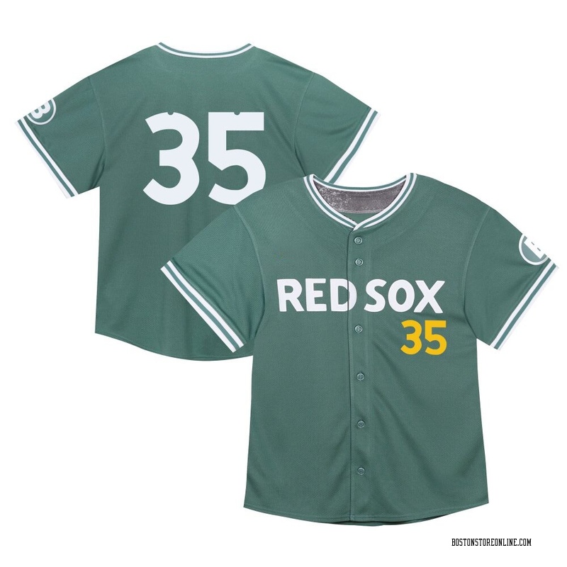 Garrett Crochet Toddler Boston Red Sox 2025 City Connect Jersey - Green Limited