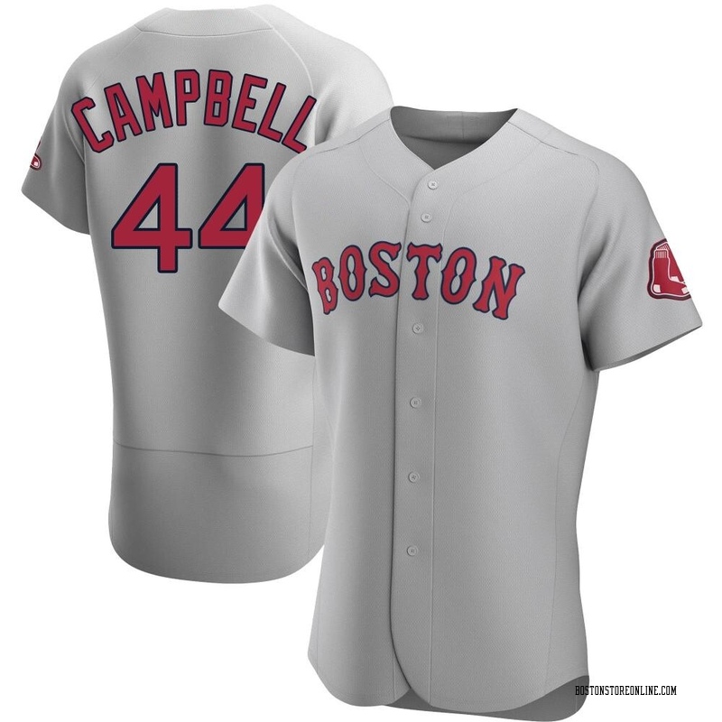 Isaiah Campbell Men's Boston Red Sox Road Jersey - Gray Authentic