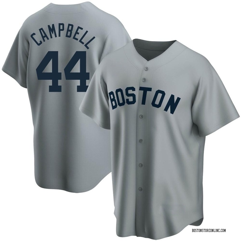 Isaiah Campbell Youth Boston Red Sox Road Cooperstown Collection Jersey - Gray Replica