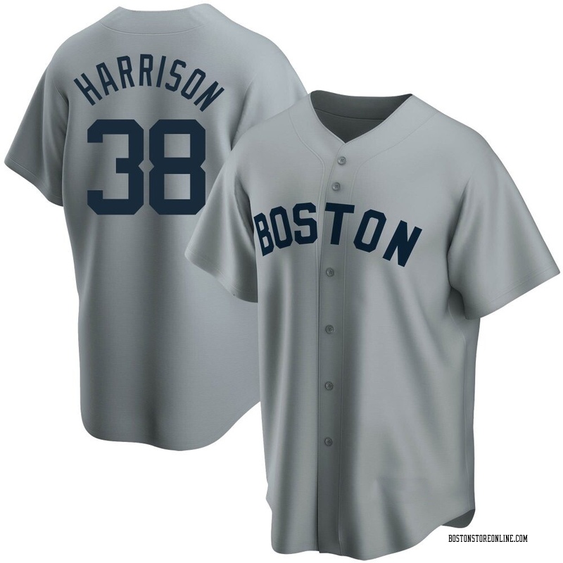 Kyle Harrison Youth Boston Red Sox Road Cooperstown Collection Jersey - Gray Replica