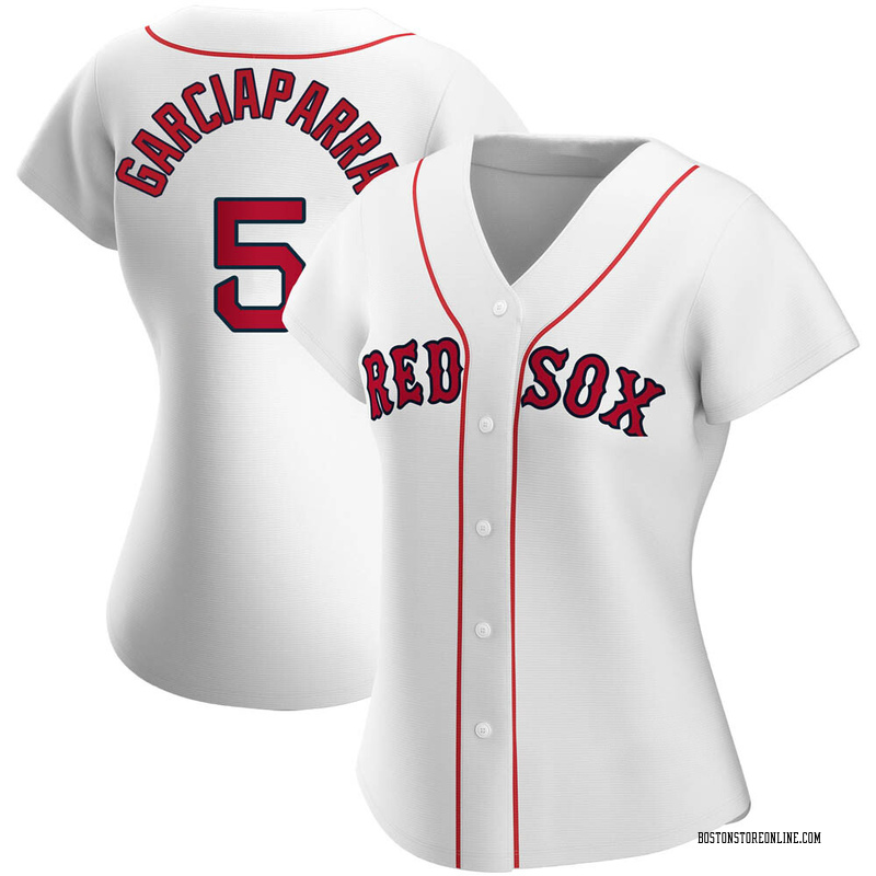 Nomar Garciaparra Women's Boston Red Sox Home Jersey - White Authentic