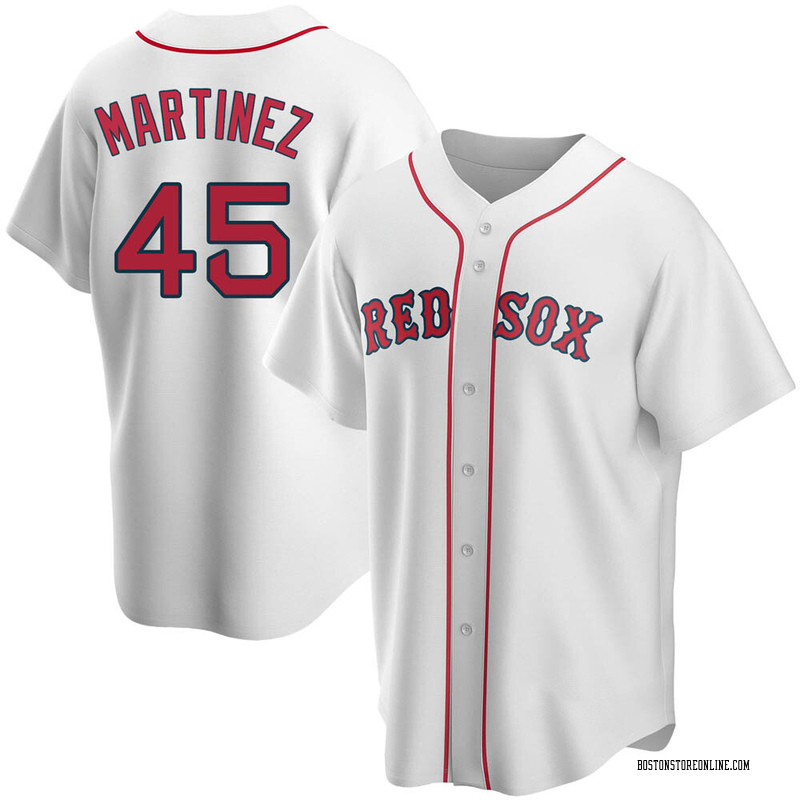 Pedro Martinez Youth Jersey - Boston Red Sox Replica Kids Home Jersey