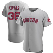 Triston Casas Men's Boston Red Sox Road Jersey - Gray Authentic