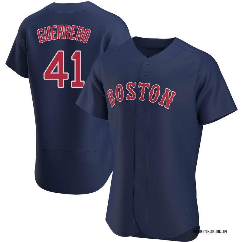 Tyron Guerrero Men's Boston Red Sox Alternate Jersey - Navy Authentic