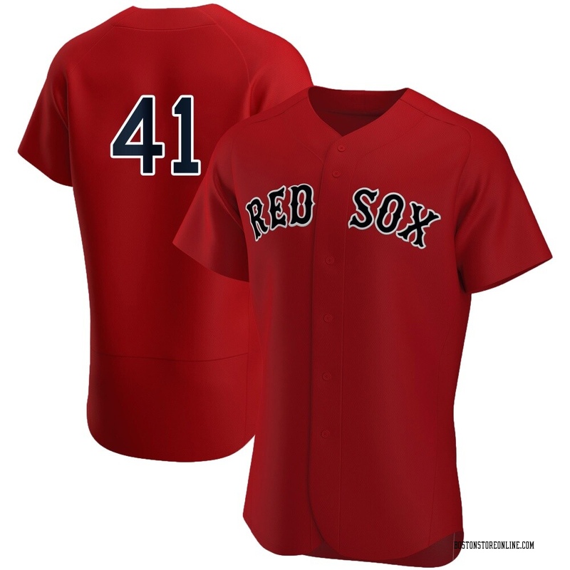 Tyron Guerrero Men's Boston Red Sox Alternate Team Jersey - Red Authentic