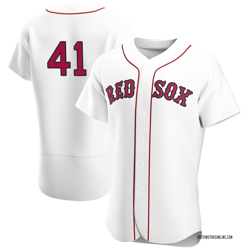 Tyron Guerrero Men's Boston Red Sox Home Team Jersey - White Authentic