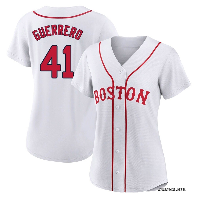 Tyron Guerrero Women's Boston Red Sox 2021 Patriots' Day Jersey - White Authentic