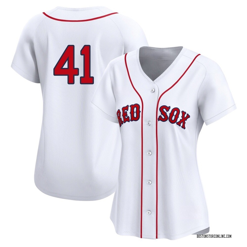 Tyron Guerrero Women's Boston Red Sox 2nd Home Jersey - White Limited