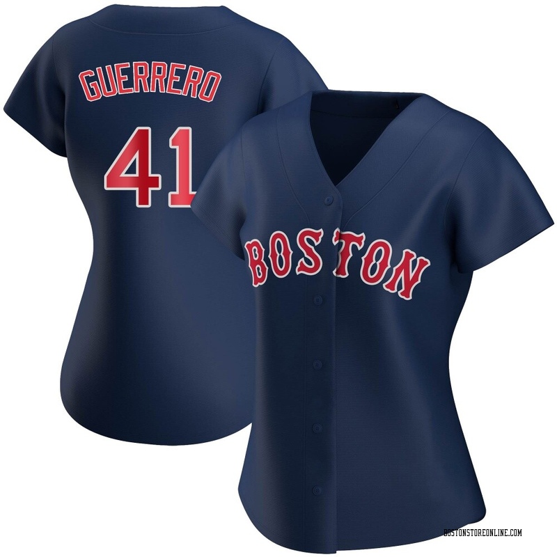 Tyron Guerrero Women's Boston Red Sox Alternate Jersey - Navy Authentic