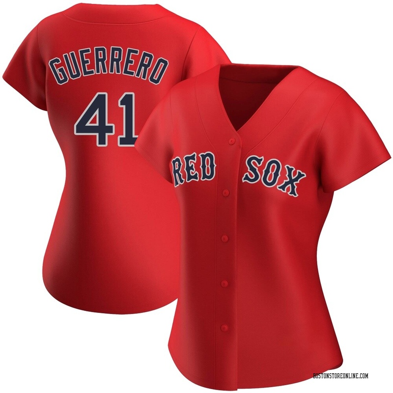Tyron Guerrero Women's Boston Red Sox Alternate Jersey - Red Authentic