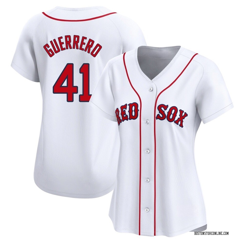 Tyron Guerrero Women's Boston Red Sox Home Jersey - White Limited