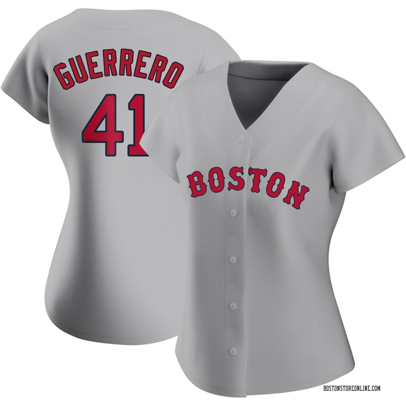 Tyron Guerrero Women's Boston Red Sox Road Jersey - Gray Authentic