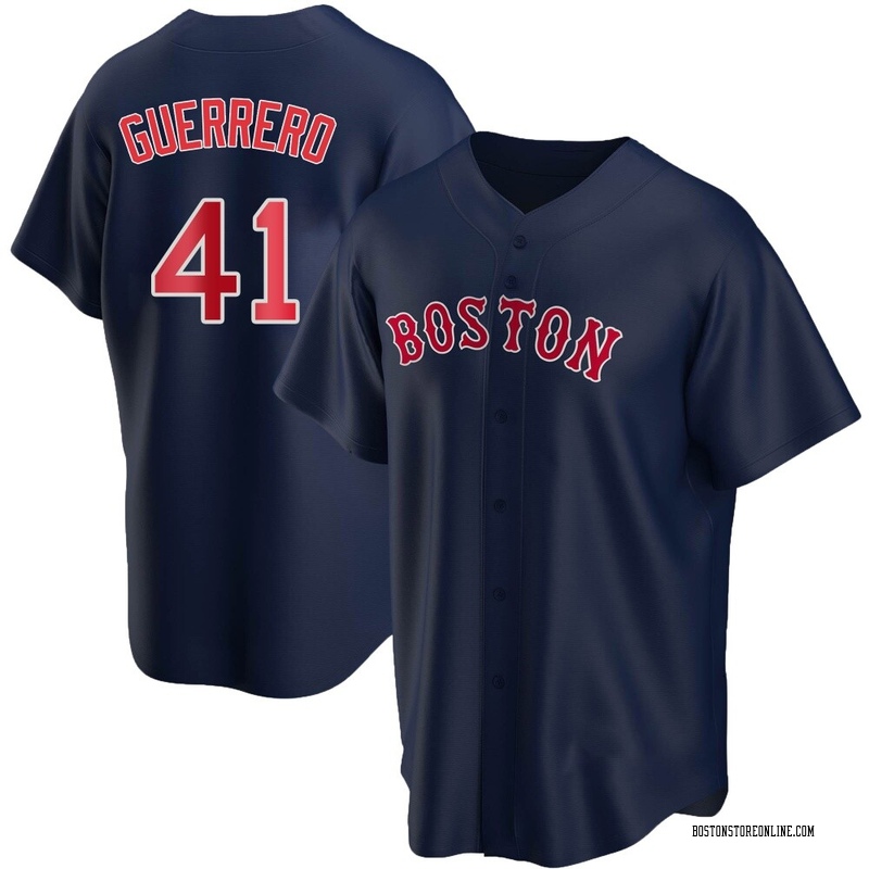 Tyron Guerrero Youth Boston Red Sox Alternate Jersey - Navy Replica