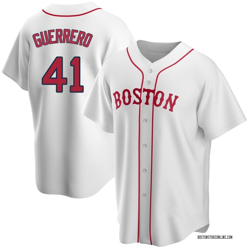 Tyron Guerrero Youth Boston Red Sox Alternate Jersey - White Replica