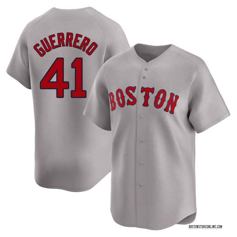 Tyron Guerrero Youth Boston Red Sox Away Jersey - Gray Limited