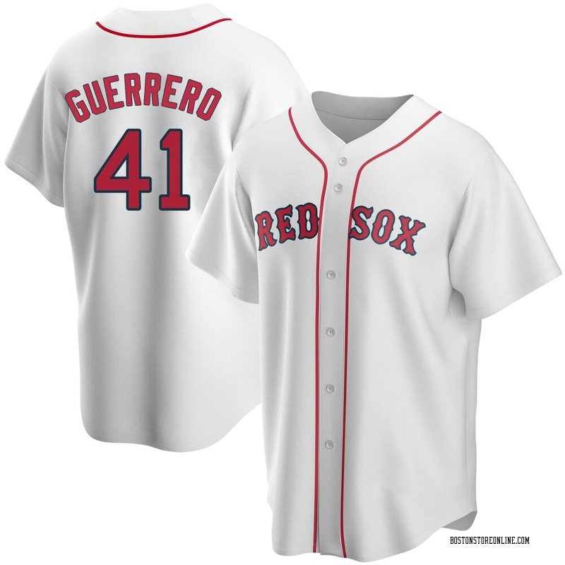 Tyron Guerrero Youth Boston Red Sox Home Jersey - White Replica